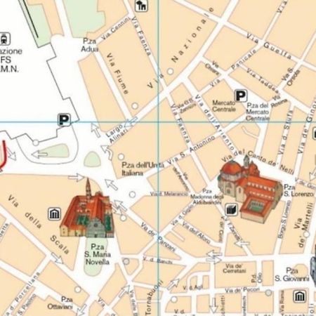 Tre Gigli Firenze Apartment, 5 Minutes From Station, Via Palazzuolo 55 Buitenkant foto